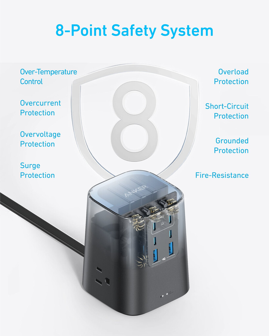 nabíjecí stanice anker 9 v 1 100 w