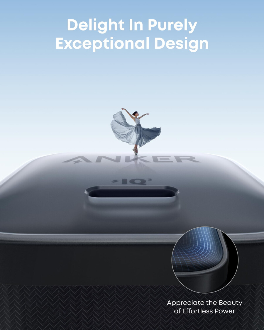 cestovní adaptér anker nano 5 v 1 20 w balení po 1 ks a nabíječka anker nano 45 w s kabelem usb-c na usb-c