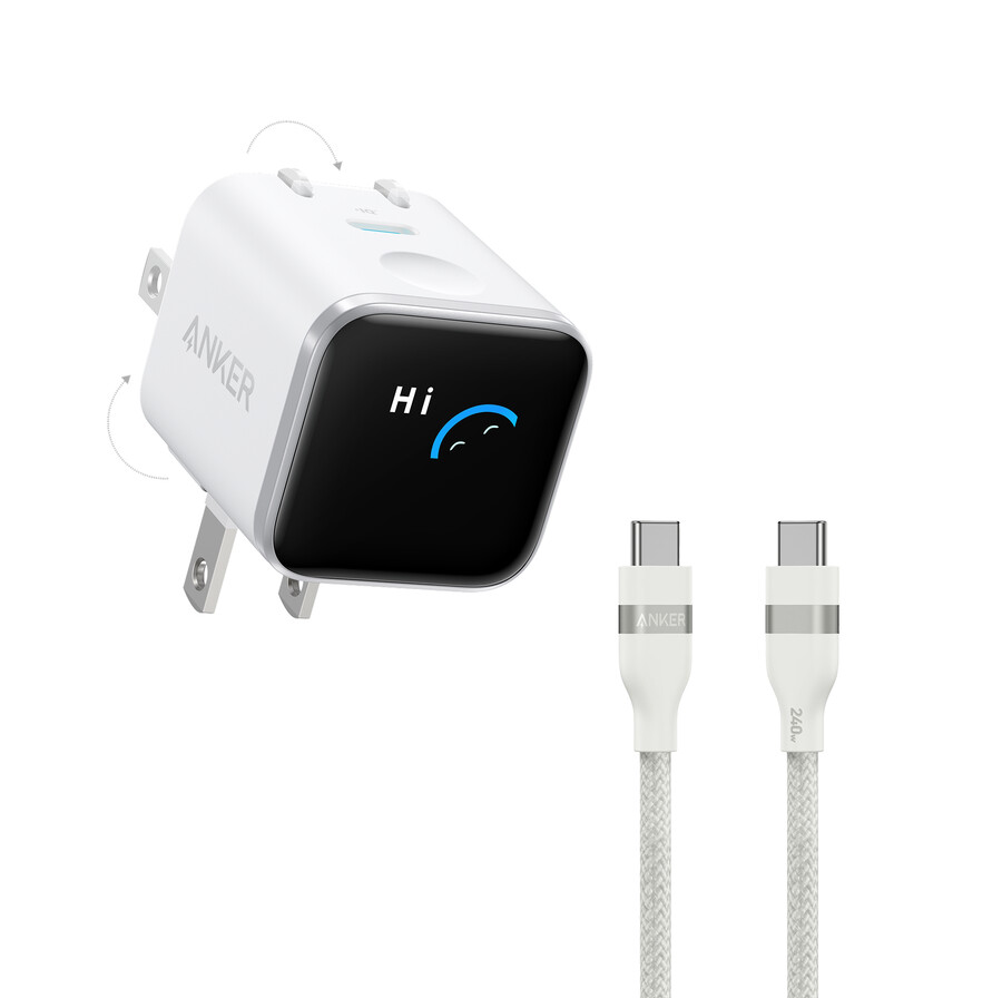 rychlonabíječka anker pro iphone 45w usb-c nabíječka se skládací zástrčkou