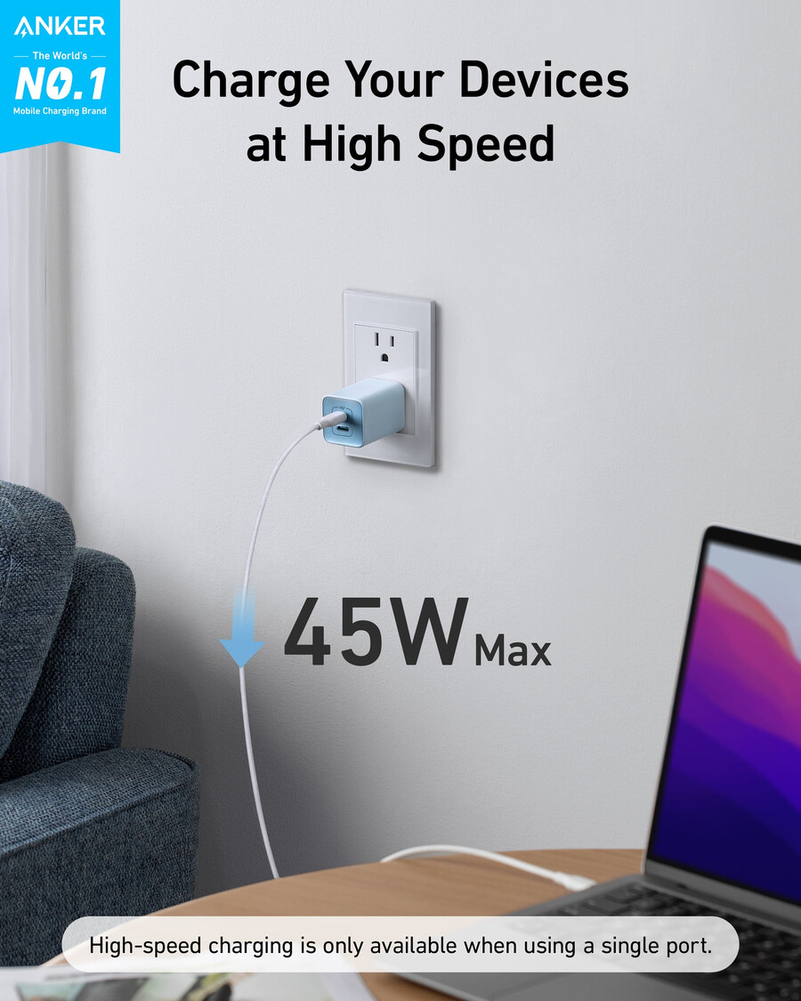 nabíječka anker 523 nano 3 47 w