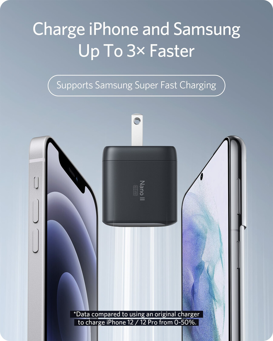 nabíječka anker 715 nano ii 65w 2 ks