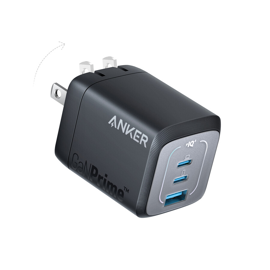 nabíječka anker prime 67w gan do zásuvky 3 porty