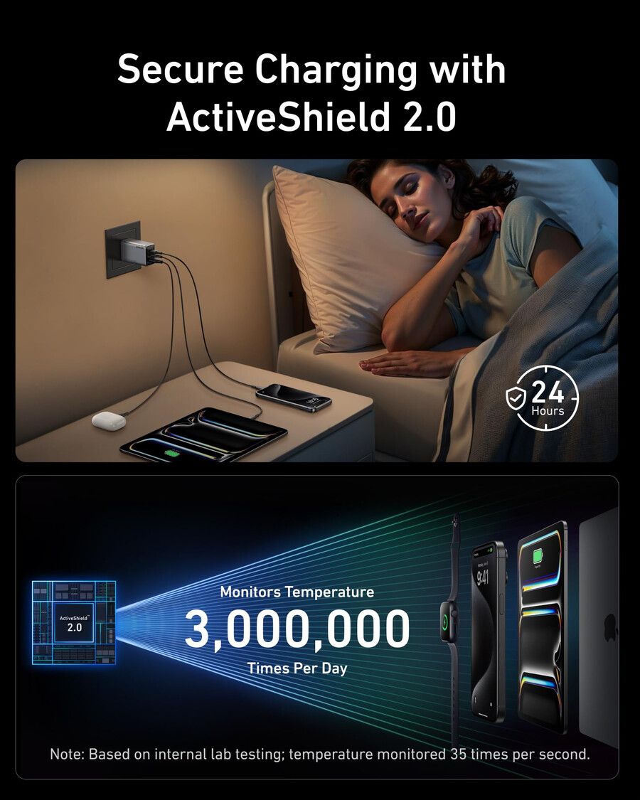 nabíječka anker prime 100 w 3 porty gan