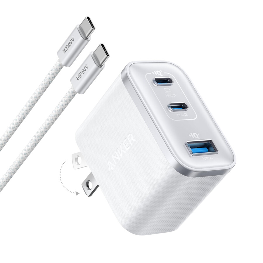 nabíječka anker nano 70 w 3 porty
