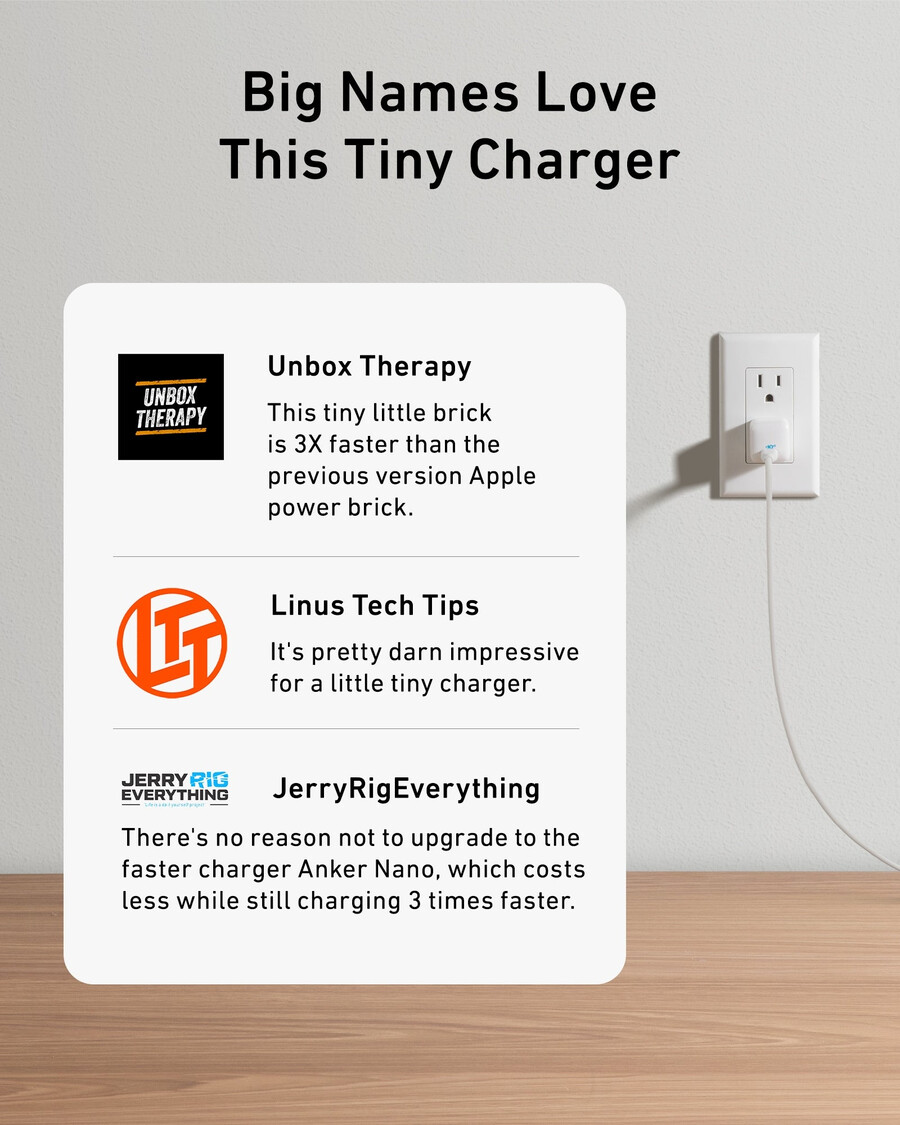 nabíječka anker 511 nano s kabelem usb-c na lightning