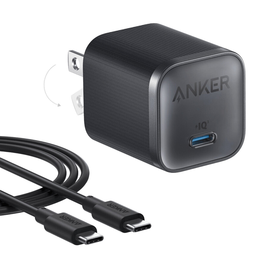 nabíječka anker nano 45w s kabelem usb-c na usb-c