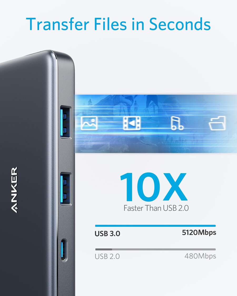 anker 341 usb-c hub 7 v 1