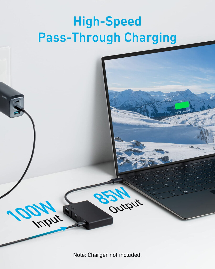 anker 322 usb-c hub 5 v 1