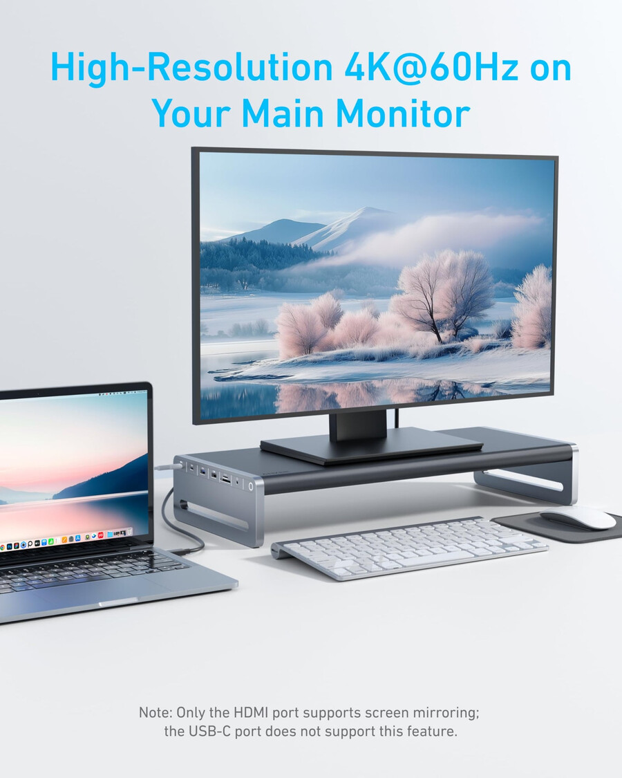 anker usb-c hub 10 v 1 stojan na monitor