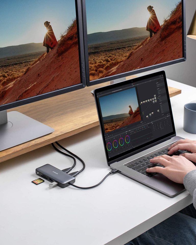 anker 553 usb-c hub 8 v 1