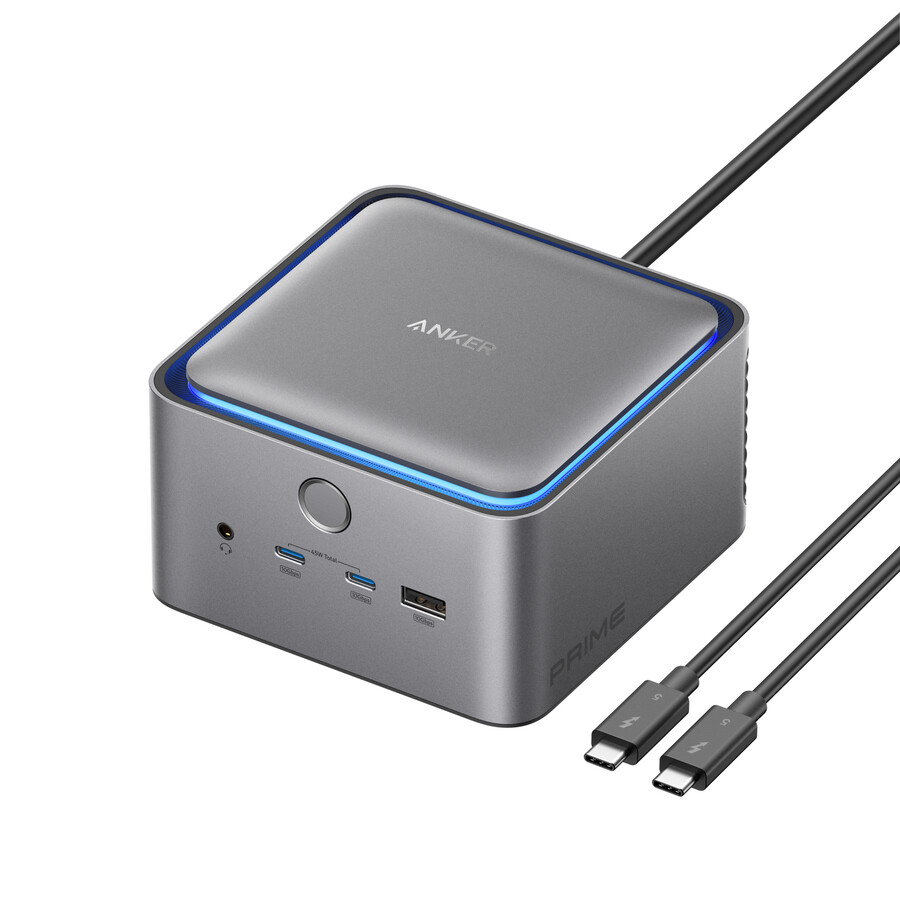 dokovací stanice anker prime thunderbolt 5 14 v 1 140 w 8k tb5