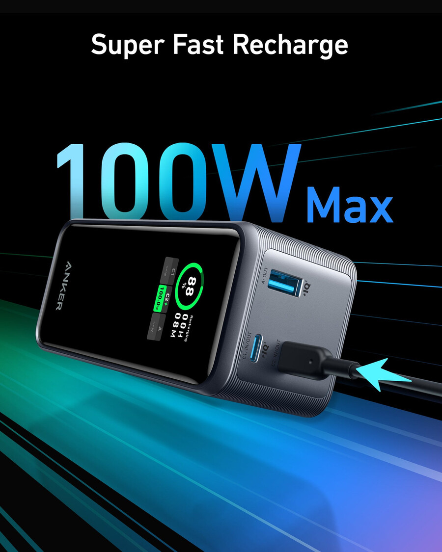 powerbanka anker prime 20k 200w