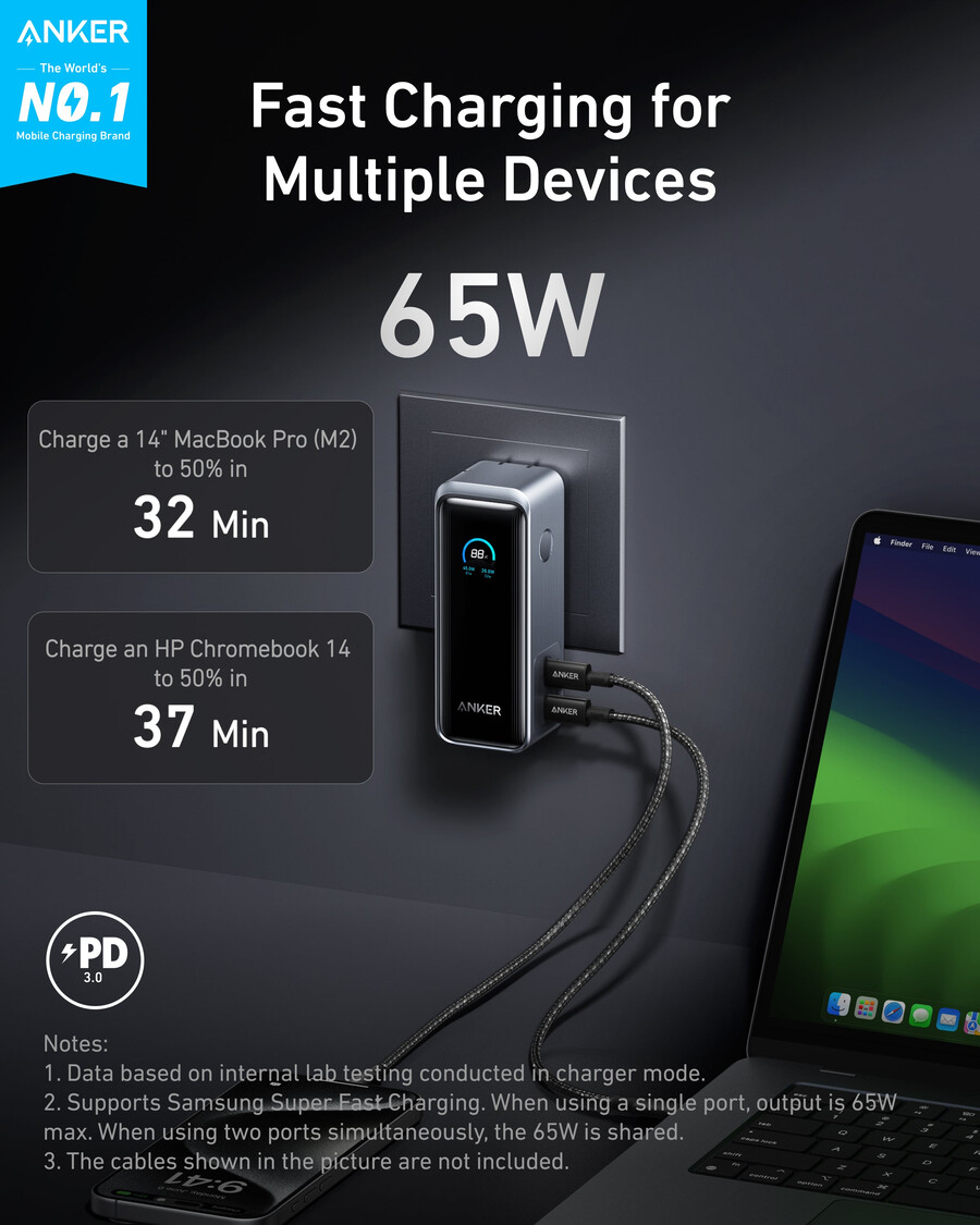 powerbanka anker prime 96 k 65 w fusion