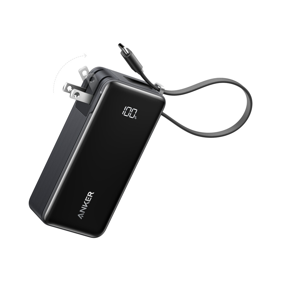powerbanka anker 10k fusion vestavěný kabel