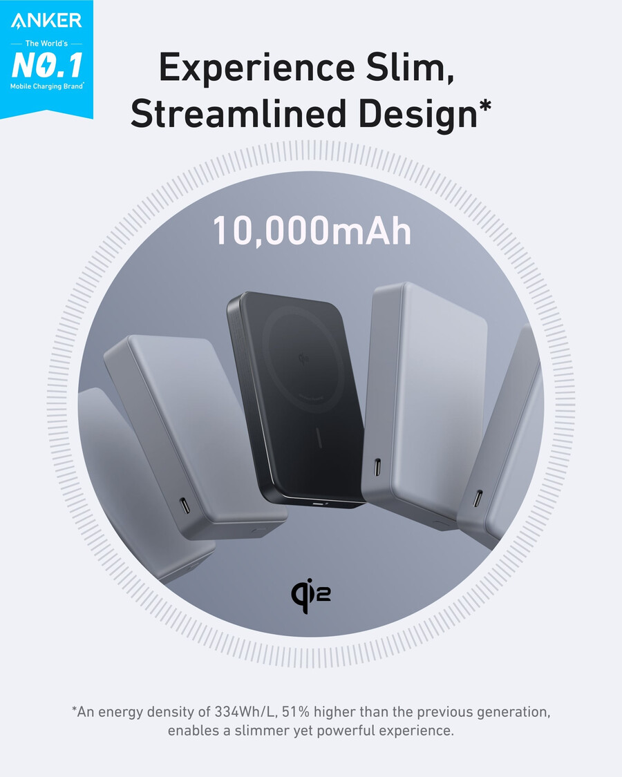 powerbanka anker maggo 10k tenká