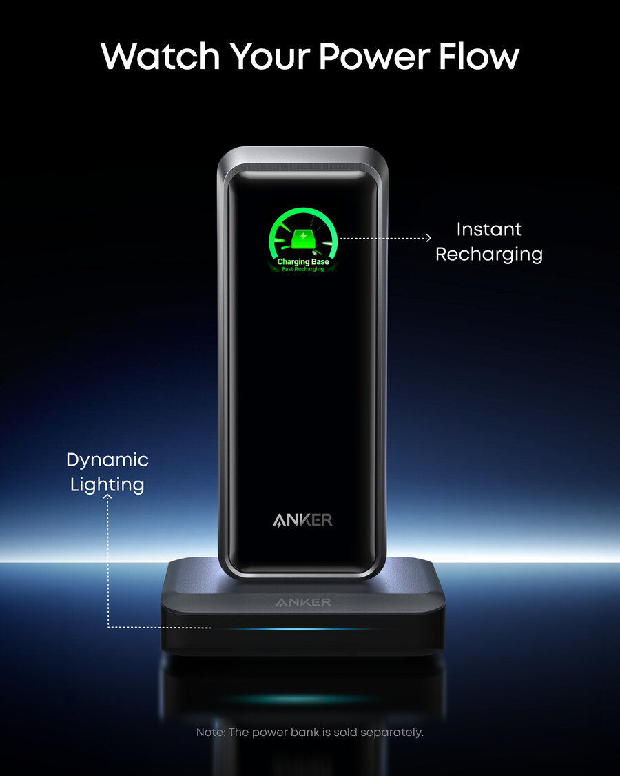nabíjecí základna anker prime 150 w 3 porty